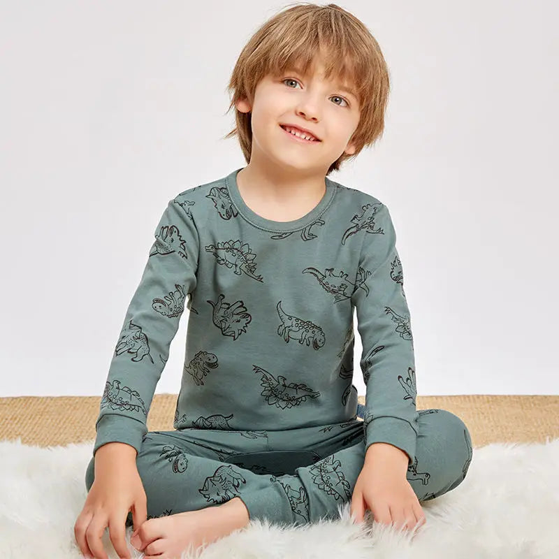Children Pajamas Boys Totoro Cotton Clothes Pants Set Cartoon Sleepwear Kids Pajamas For Girls Toddler Baby Outfits Child Pyjama
