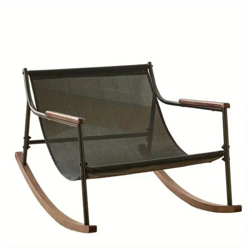 Rocking chair recliner adult balcony living room leisure lazy sofa free chair household bedroom simple single chair