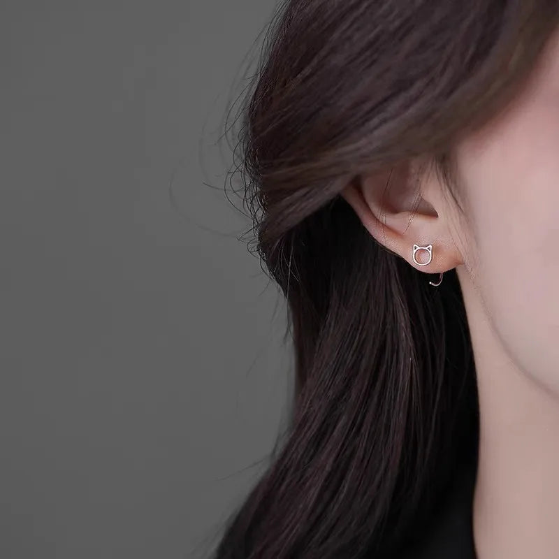 Edgy Animal Stud Earrings