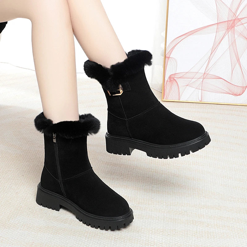 AIYUQI Women Snow Boots