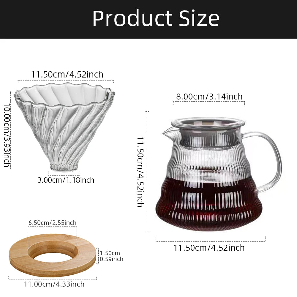 600ml Coffee Filter Cup