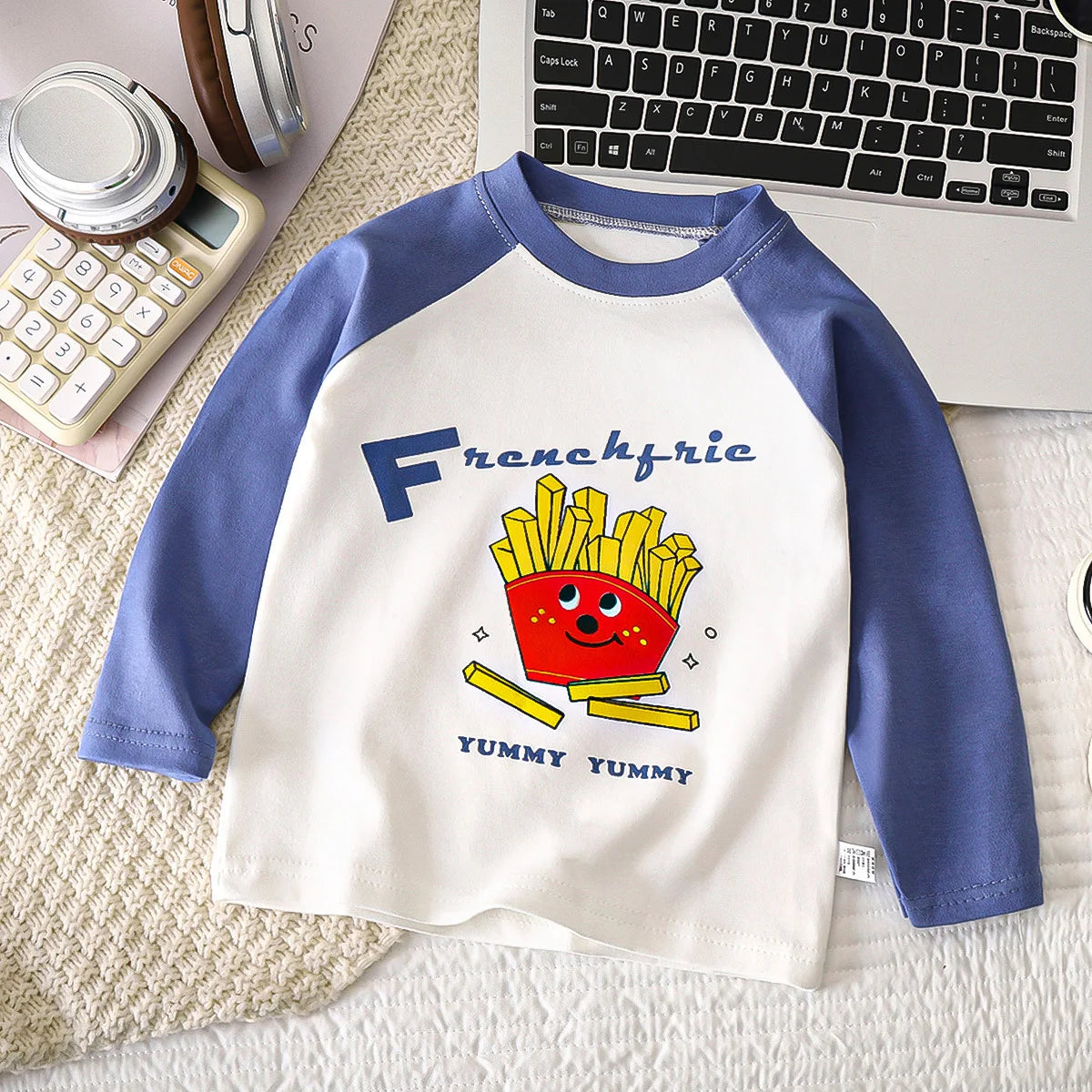 Cartoon Kids Long Sleeve Tops Cute  Dinosaur Children T-shirt Spring Autumn Cotton Clothing Baby Bottoming Shirt