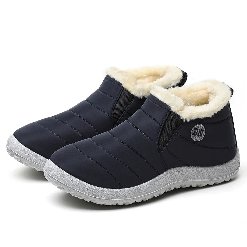 Men Boots Men's Winter Shoes Lightweight Fur Boots