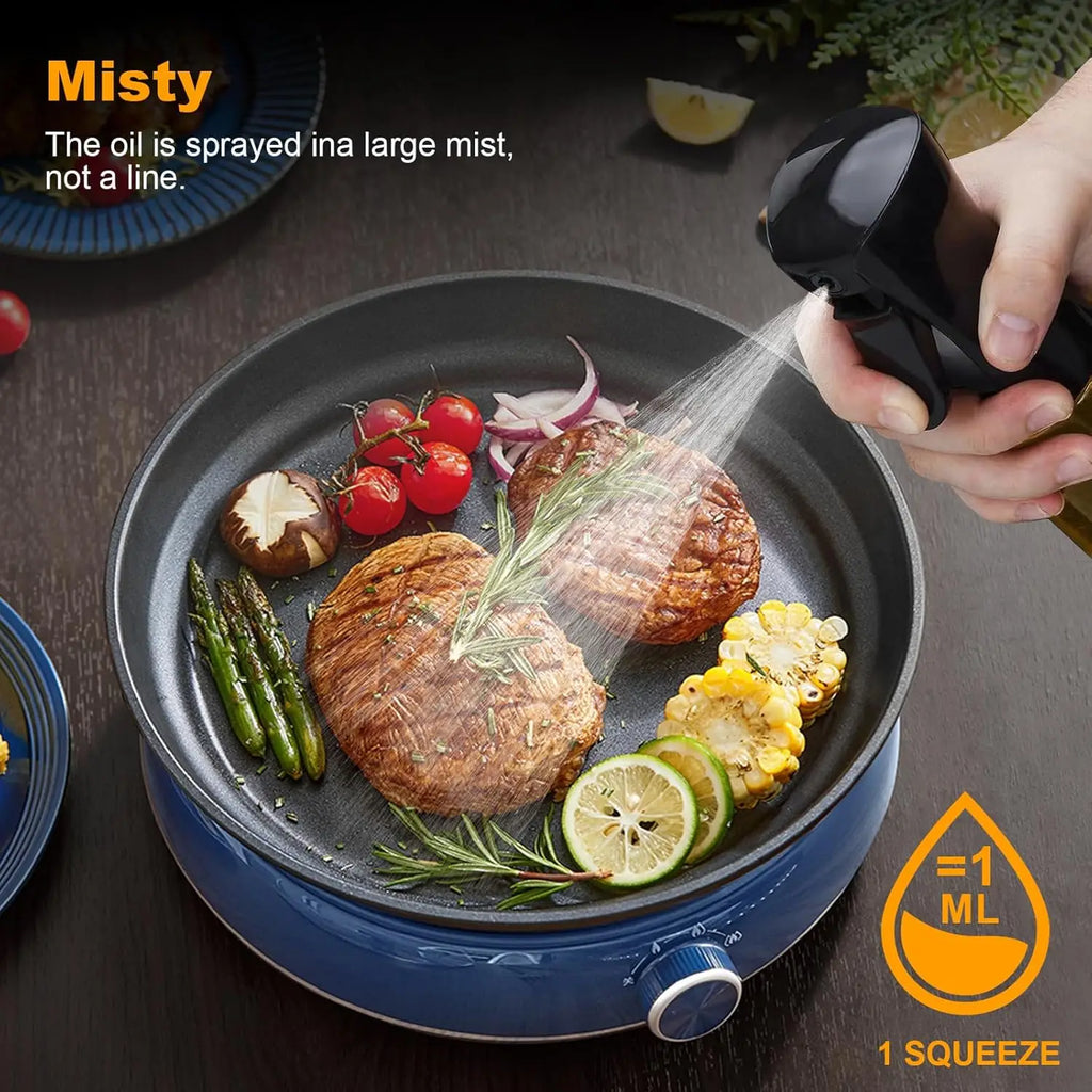 200/300/500ml Oil Spray olive oil spray Bottle Kitchen Cooking Dispenser Camping Baking Vinegar Soy Sauce Sprayer Containers