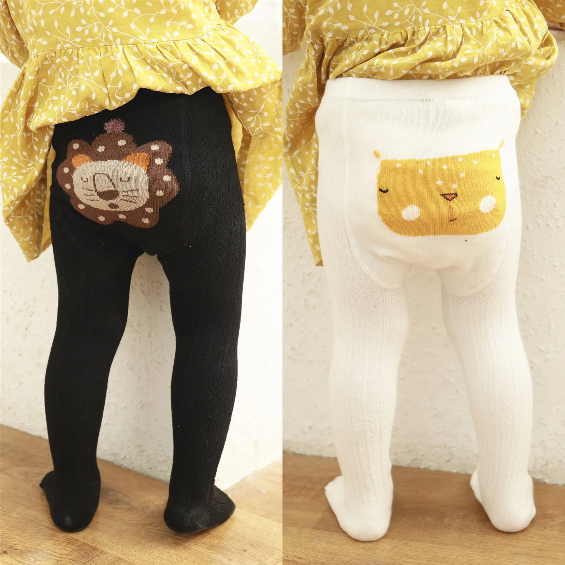 Baby Cotton Pantyhose Newborn Cute Animal Autumn Winter Warm Tight Pantyhose Kids Dance Stocking