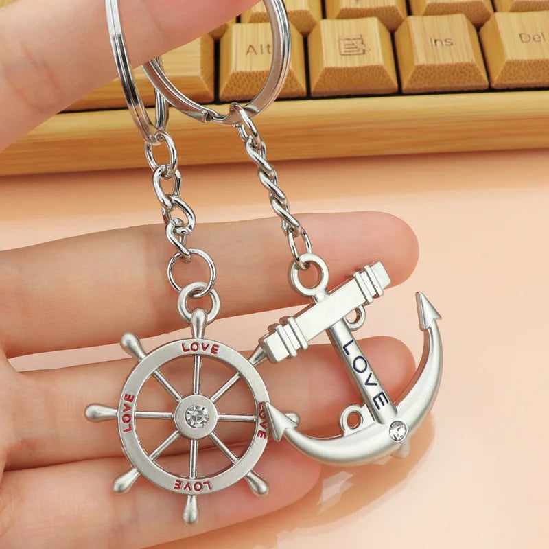 Lovers Heart Keychains