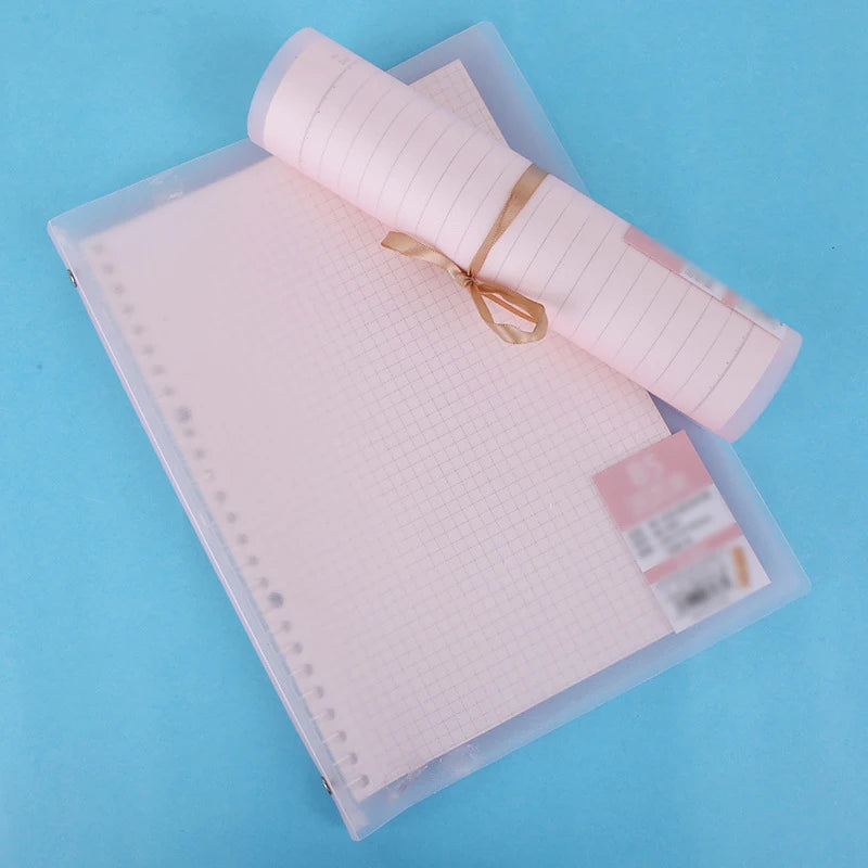 1PC B5 Loose-Leaf Notebook Students Can Detachable Thin And Simple Flexible Loose-Leaf Book Can Carry Note Coil Book