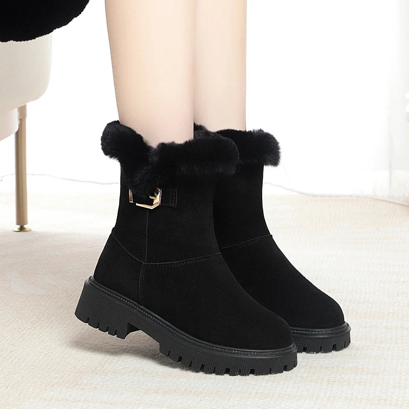 AIYUQI Women Snow Boots