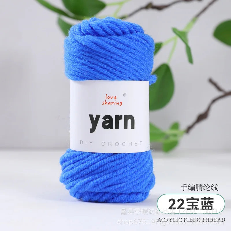 10G 5-strand acrylic thread milk cotton baby thread set handmade DIY wool wholesale wool ball crochet material pack