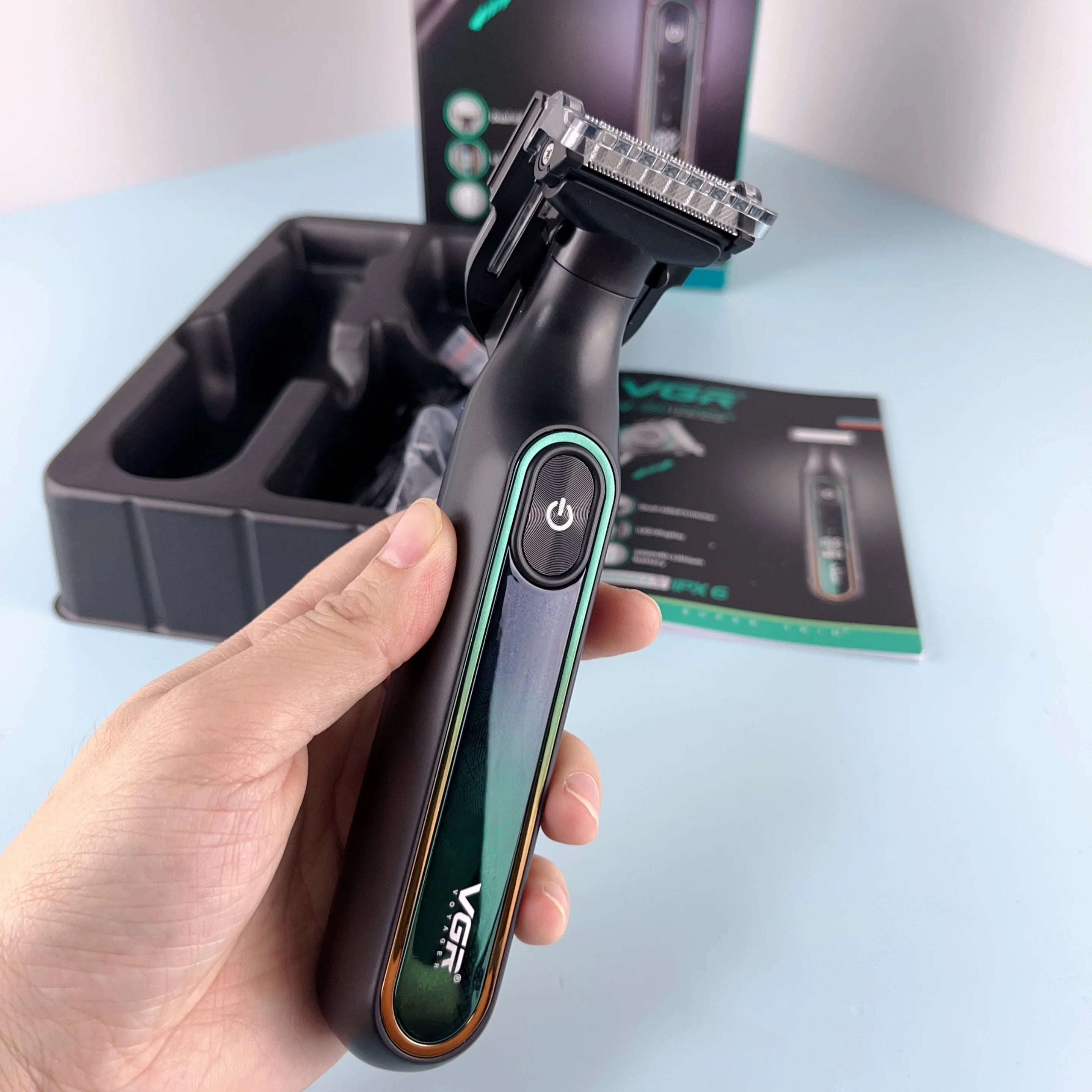 VGR 360 Hair Trimmer Waterproof