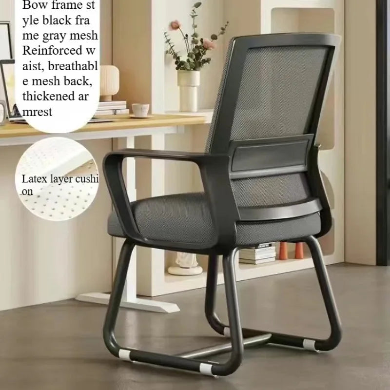 foreign trade office chair Comfortable sedentary learning chair Home office Conference training negotiation Boss chair