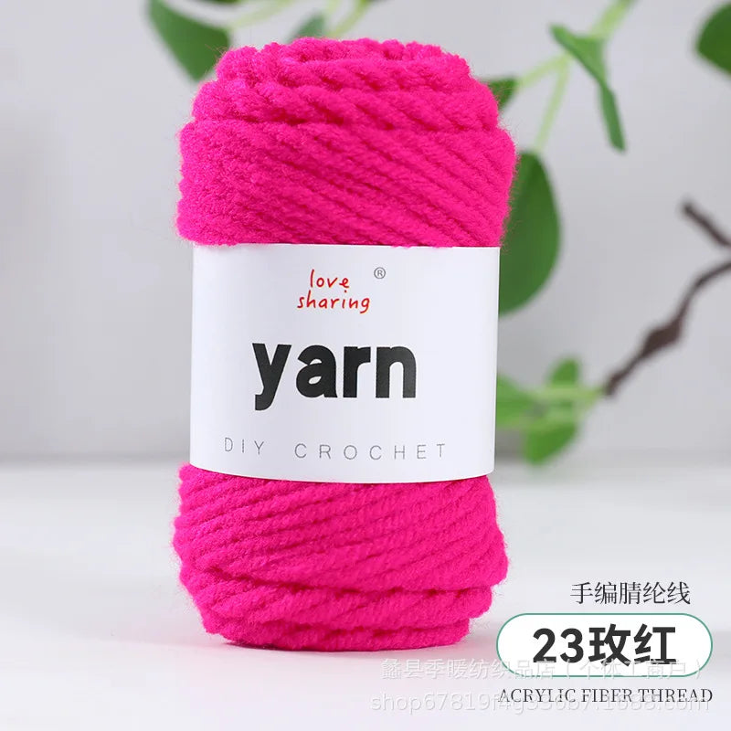 10G 5-strand acrylic thread milk cotton baby thread set handmade DIY wool wholesale wool ball crochet material pack