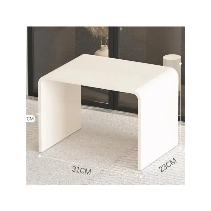 modernacrylic, shoe changing small low stool, transparent and durable makeup stool, new balcony creative doorstep home use