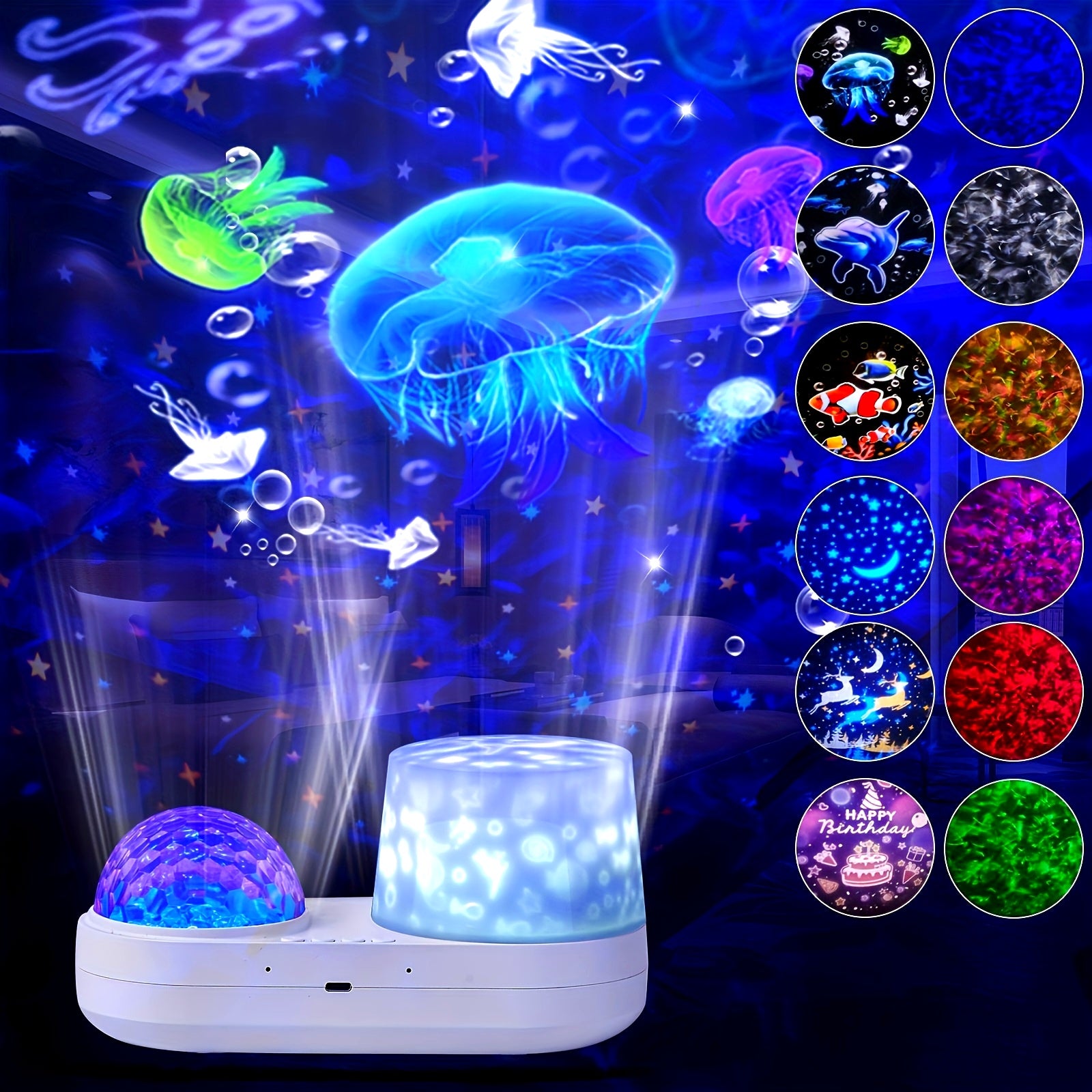 1pc Star LED Night Projector