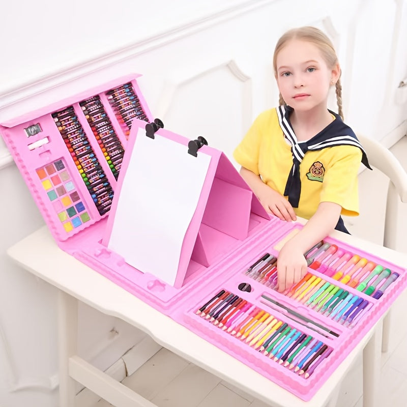 228pcs Extra Large All-in-One Art Supplies Set with Drawing Board