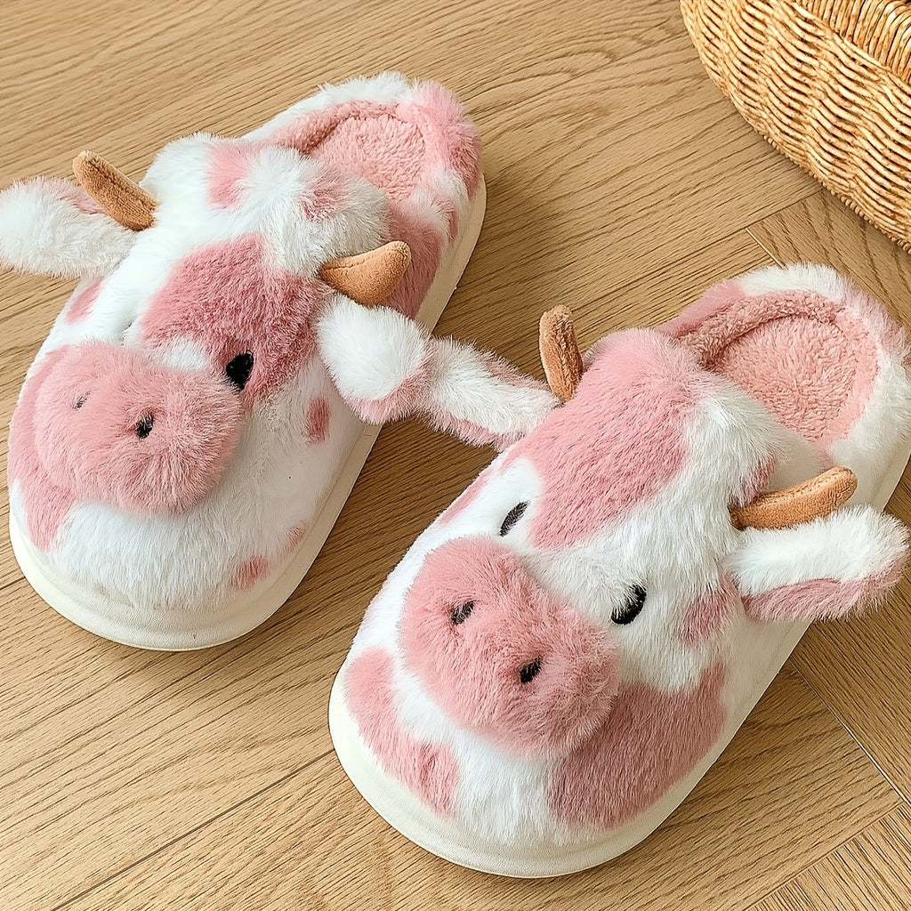 Spotted Cow Slippers