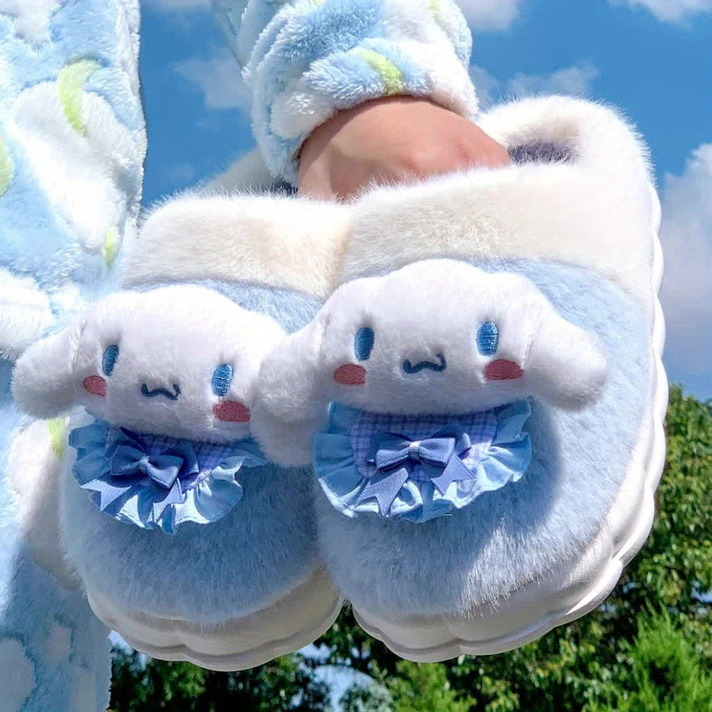 Pochacco Women's Plush Slippers