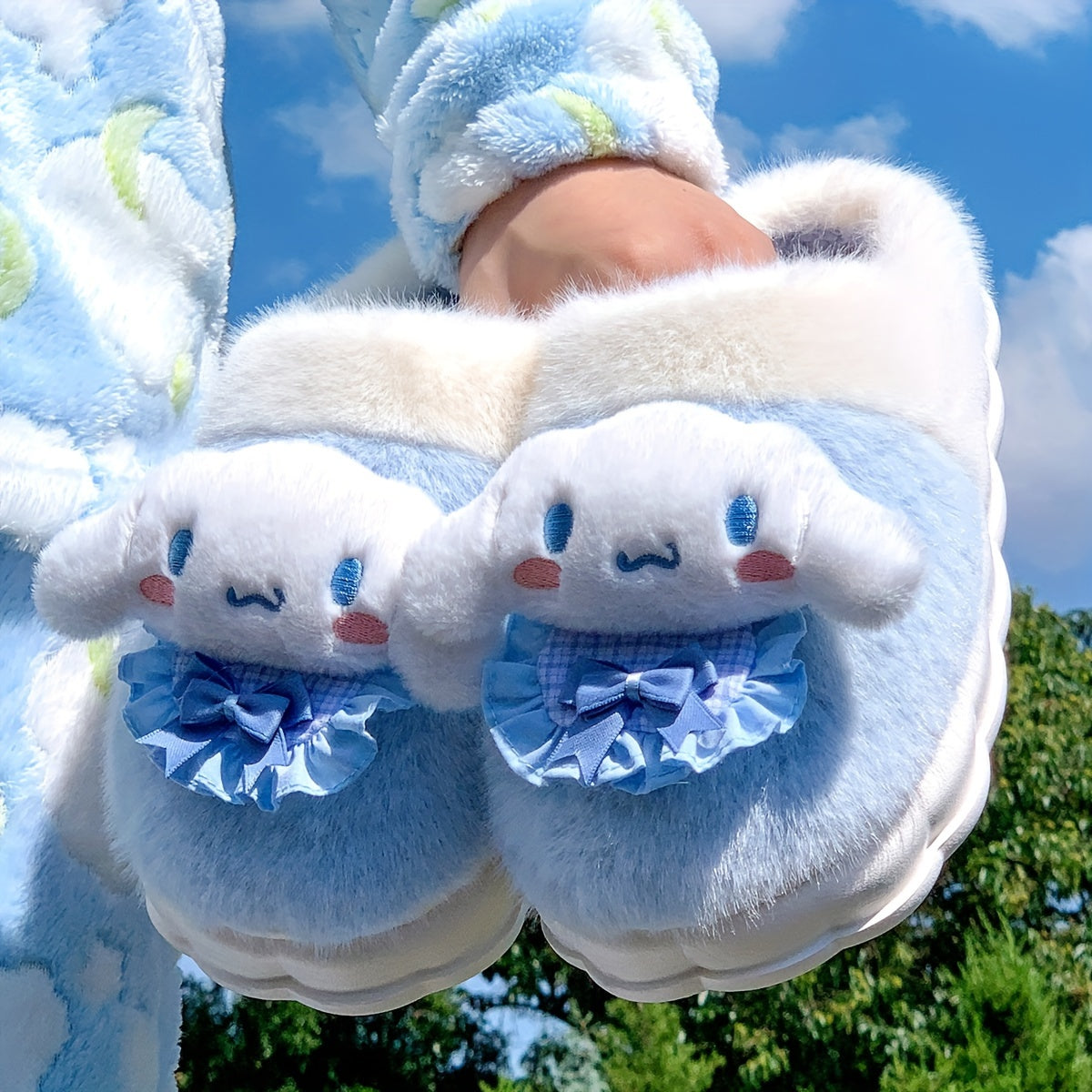 Pochacco Women's Plush Slippers